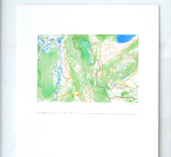 Serie de desplazamientos No. 3. Dibujo. Dimensiones: 22 x 35 cm. 2016.