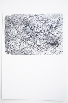 Serie de mapas No.2. Técnica mixta. Dimensiones: 22 x 35 cm. 2013.