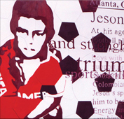 <i>Pequeño gigante</i>. Óleo sobre lienzo. 100 x 80 cms. 2003.