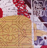 <i>38-83</i>. Óleo sobre lienzo. 100 x 80 cms. 2003.