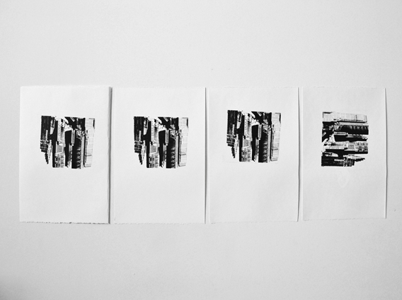 Ciudad. Realizado en colaboración con Monica Moscoso. 2013.