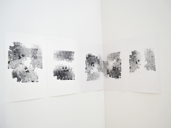 Serie ciudades -Montreal-. Serigrafía. 2013.